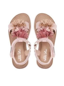 Nelli Blu Sandales CS2882-07 Rose -Mules et sandales Soldes nelli blu sandales cs2882 07 rose 5