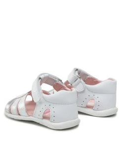 Pablosky Sandales 007500 Blanc -Mules et sandales Soldes pablosky sandales 007500 blanc 2