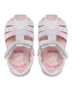 Pablosky Sandales 007997 Blanc -Mules et sandales Soldes pablosky sandales 007997 blanc 5