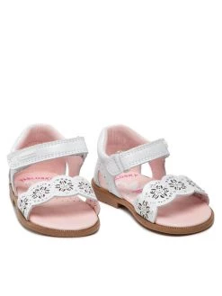 Pablosky Sandales StepEasy by Pablosky 008908 Blanc -Mules et sandales Soldes pablosky sandales stepeasy by pablosky 008908 blanc 4