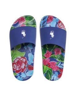 Polo Ralph Lauren Mules / sandales de bain Polo Slide 809860989001 Bleu marine -Mules et sandales Soldes polo ralph lauren mules sandales de bain polo slide 809860989001 bleu marine 5