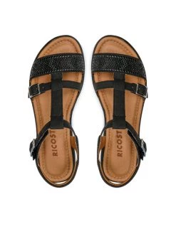 Ricosta Sandales Bella 507000302/090 D Noir -Mules et sandales Soldes ricosta sandales bella 507000302 090 d noir 5