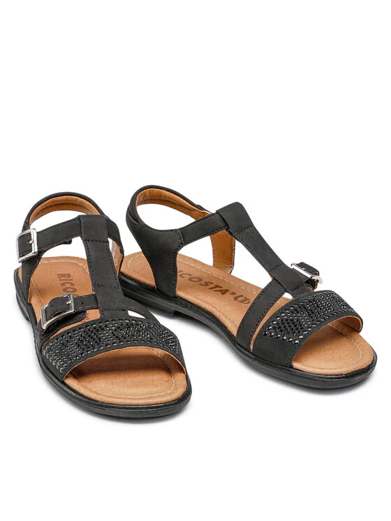 Ricosta Sandales Bella 507000302/090 S Noir 7 Ricosta Sandales Bella 507000302/090 S Noir – Image 5