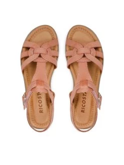 Ricosta Sandales Brite 50 7000202/320 D Rose -Mules et sandales Soldes ricosta sandales brite 50 7000202 320 d rose 5