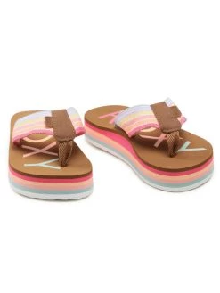 Roxy Tongs ARGL100303 Multicolore -Mules et sandales Soldes roxy tongs argl100303 multicolore 6