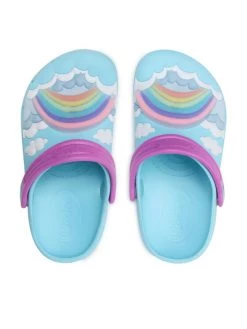 Skechers Mules / sandales de bain S Lights-Heart Charmer 308027L/BLMT Bleu -Mules et sandales Soldes skechers mules sandales de bain s lights heart charmer 308027l blmt bleu 5