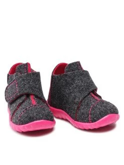 Superfit Chaussons 0-800293-0200 M Gris -Mules et sandales Soldes superfit chaussons 0 800293 0200 m gris 4