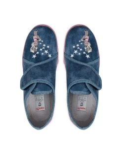 Superfit Chaussons 1-000258-8040 S Bleu -Mules et sandales Soldes superfit chaussons 1 000258 8040 s bleu 4