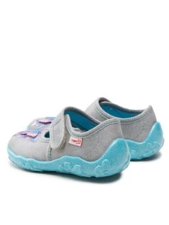 Superfit Chaussons 1-000280-2020 M Gris -Mules et sandales Soldes superfit chaussons 1 000280 2020 m gris 2