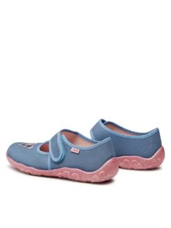 Superfit Chaussons 1-000281-8020 D Bleu -Mules et sandales Soldes superfit chaussons 1 000281 8020 d bleu 2