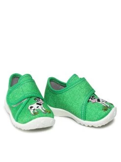 Superfit Chaussons 1-009254-7000 Vert -Mules et sandales Soldes superfit chaussons 1 009254 7000 vert 4