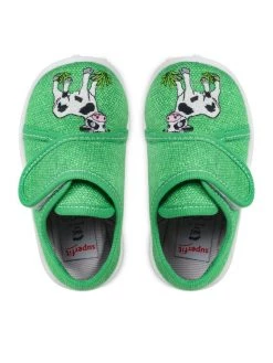 Superfit Chaussons 1-009254-7000 Vert -Mules et sandales Soldes superfit chaussons 1 009254 7000 vert 5