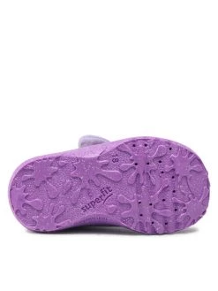 Superfit Chaussons 1-009254-8520 Violet -Mules et sandales Soldes superfit chaussons 1 009254 8520 violet 3