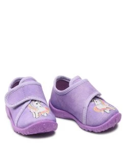 Superfit Chaussons 1-009254-8520 Violet -Mules et sandales Soldes superfit chaussons 1 009254 8520 violet 4