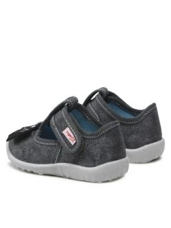 Superfit Chaussons 1-009256-2020 Gris -Mules et sandales Soldes superfit chaussons 1 009256 2020 gris 2