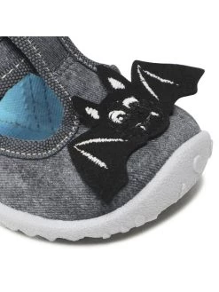 Superfit Chaussons 1-009256-2020 Gris -Mules et sandales Soldes superfit chaussons 1 009256 2020 gris 5