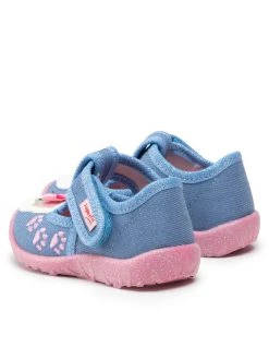 Superfit Chaussons 1-009256-8040 Bleu -Mules et sandales Soldes superfit chaussons 1 009256 8040 bleu 2
