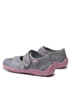 Superfit Chaussons 1-800282-2000 S Gris -Mules et sandales Soldes superfit chaussons 1 800282 2000 s gris 2