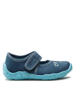 Superfit Chaussons 1-800282-8040 M Bleu marine -Mules et sandales Soldes superfit chaussons 1 800282 8040 m bleu marine 1