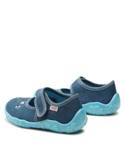 Superfit Chaussons 1-800282-8040 M Bleu marine -Mules et sandales Soldes superfit chaussons 1 800282 8040 m bleu marine 2