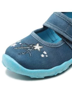 Superfit Chaussons 1-800282-8040 M Bleu marine -Mules et sandales Soldes superfit chaussons 1 800282 8040 m bleu marine 5