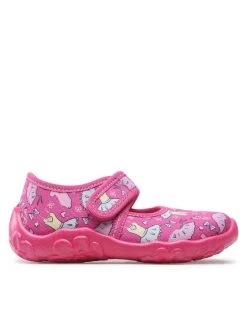 Superfit Chaussons 1-800283-5530 M Rose -Mules et sandales Soldes superfit chaussons 1 800283 5530 m rose 1