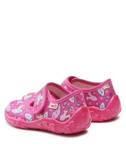 Superfit Chaussons 1-800283-5530 M Rose -Mules et sandales Soldes superfit chaussons 1 800283 5530 m rose 2