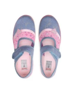 Superfit Chaussons 1-800284-8400 S Bleu -Mules et sandales Soldes superfit chaussons 1 800284 8400 s bleu 4