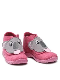 Superfit Chaussons 1-800295-5510 Rose -Mules et sandales Soldes superfit chaussons 1 800295 5510 rose 4