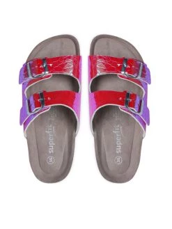 Superfit Mules / sandales de bain 1-009119-5500 D Rose -Mules et sandales Soldes superfit mules sandales de bain 1 009119 5500 d rose 5