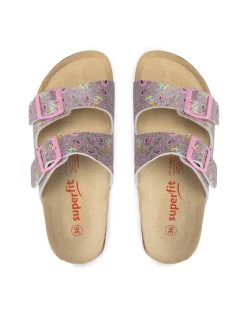 Superfit Mules / sandales de bain 1-800111-2070 D Gris -Mules et sandales Soldes superfit mules sandales de bain 1 800111 2070 d gris 4