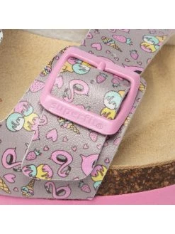 Superfit Mules / sandales de bain 1-800111-2070 D Gris -Mules et sandales Soldes superfit mules sandales de bain 1 800111 2070 d gris 5