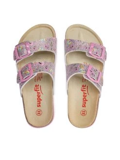 Superfit Mules / sandales de bain 1-800111-2070 S Rose -Mules et sandales Soldes superfit mules sandales de bain 1 800111 2070 s rose 4