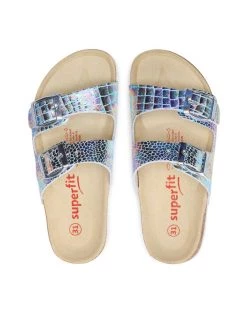Superfit Mules / sandales de bain 1-800111-8010 S Bleu -Mules et sandales Soldes superfit mules sandales de bain 1 800111 8010 s bleu 4