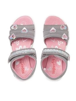 Superfit Sandales 1-00613-2500 D Gris -Mules et sandales Soldes superfit sandales 1 00613 2500 d gris 4