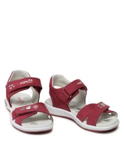 Superfit Sandales 1-006132-5510 D Rose -Mules et sandales Soldes superfit sandales 1 006132 5510 d rose 4
