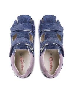 Superfit Sandales 1-609041-8020 S Bleu marine -Mules et sandales Soldes superfit sandales 1 609041 8020 s bleu marine 4