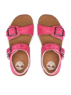 Timberland Sandales Castle Island 2 Strap TB0A2AQ4CX3 Rose -Mules et sandales Soldes timberland sandales castle island 2 strap tb0a2aq4cx3 rose 5