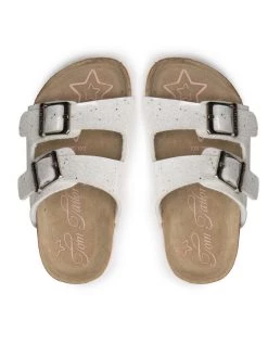 Tom Tailor Mules / sandales de bain 3272206 Blanc -Mules et sandales Soldes tom tailor mules sandales de bain 3272206 blanc 4