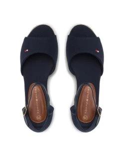Tommy Hilfiger Espadrilles Rope Wedge Sandal T3A7-32185-0048 M Bleu marine 13 Tommy Hilfiger Espadrilles Rope Wedge Sandal T3A7-32185-0048 M Bleu marine -Mules et sandales Soldes tommy hilfiger espadrilles rope wedge sandal t3a7 32185 0048 m bleu marine 5