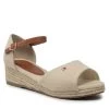 Tommy Hilfiger Espadrilles Rope Wedge Sandal T3A7-32185-0048 S Beige 1 Tommy Hilfiger Espadrilles Rope Wedge Sandal T3A7-32185-0048 S Beige -Mules et sandales Soldes tommy hilfiger espadrilles rope wedge sandal t3a7 32185 0048 s beige