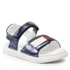 Tommy Hilfiger Sandales Velcro Sandal T1A2-32172-1160 S Bleu marine -Mules et sandales Soldes tommy hilfiger sandales velcro sandal t1a2 32172 1160 s bleu marine