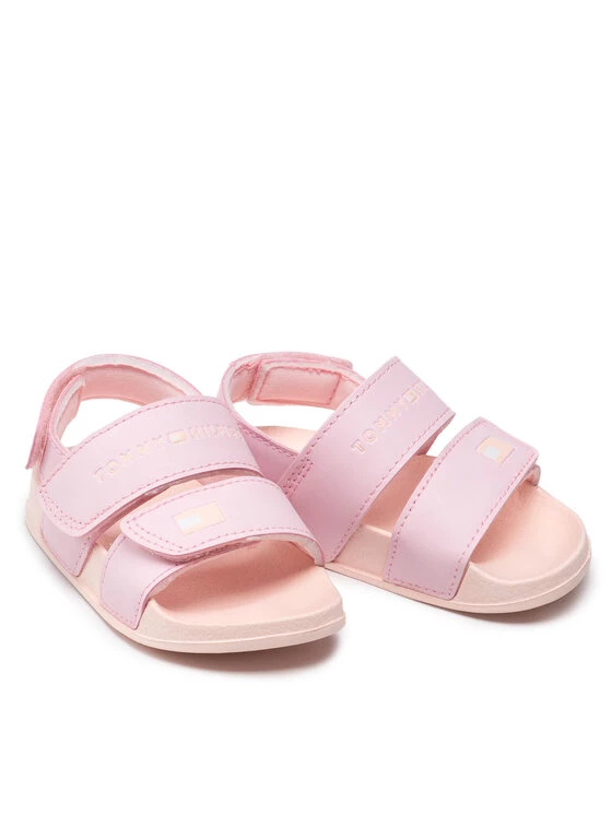 Tommy Hilfiger Sandales Velcro Sandal T1A2-32193-0193 Rose 7 Tommy Hilfiger Sandales Velcro Sandal T1A2-32193-0193 Rose – Image 5