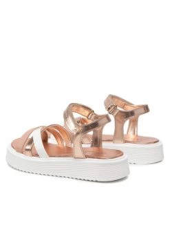 Tommy Hilfiger Sandales Velcro Sandal T4A2-32183-1195 M Rose -Mules et sandales Soldes tommy hilfiger sandales velcro sandal t4a2 32183 1195 m rose 2
