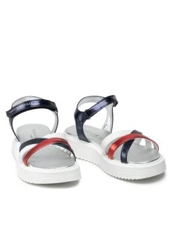 Tommy Hilfiger Sandales Velcro Sandal T4A2-32184-0371 M Multicolore -Mules et sandales Soldes tommy hilfiger sandales velcro sandal t4a2 32184 0371 m multicolore 4