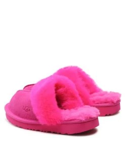 Ugg Chaussons K Cozy II 1019065K Rose -Mules et sandales Soldes ugg chaussons k cozy ii 1019065k rose 1 2