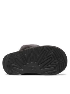 Ugg Chaussons K Cozy II Metallic Glitter 1121094K Gris -Mules et sandales Soldes ugg chaussons k cozy ii metallic glitter 1121094k gris 3