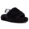 Ugg Chaussons K Fluff Yeah Slide 1098494K Noir