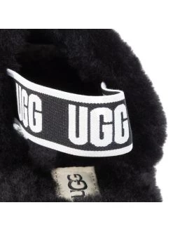 Ugg Chaussons K Fluff Yeah Slide 1098494K Noir -Mules et sandales Soldes ugg chaussons k fluff yeah slide 1098494k noir 5