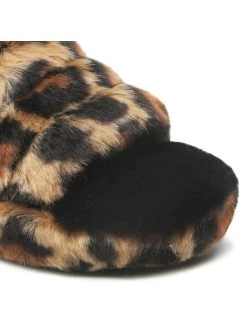 Ugg Chaussons K Fluff Yeah Slide Spotty 1134954K Marron -Mules et sandales Soldes ugg chaussons k fluff yeah slide spotty 1134954k marron 5